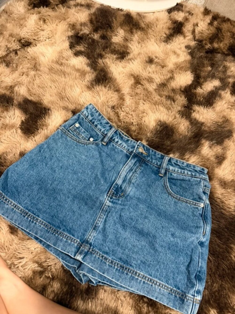Gazelle Denim Skort Mid Wash